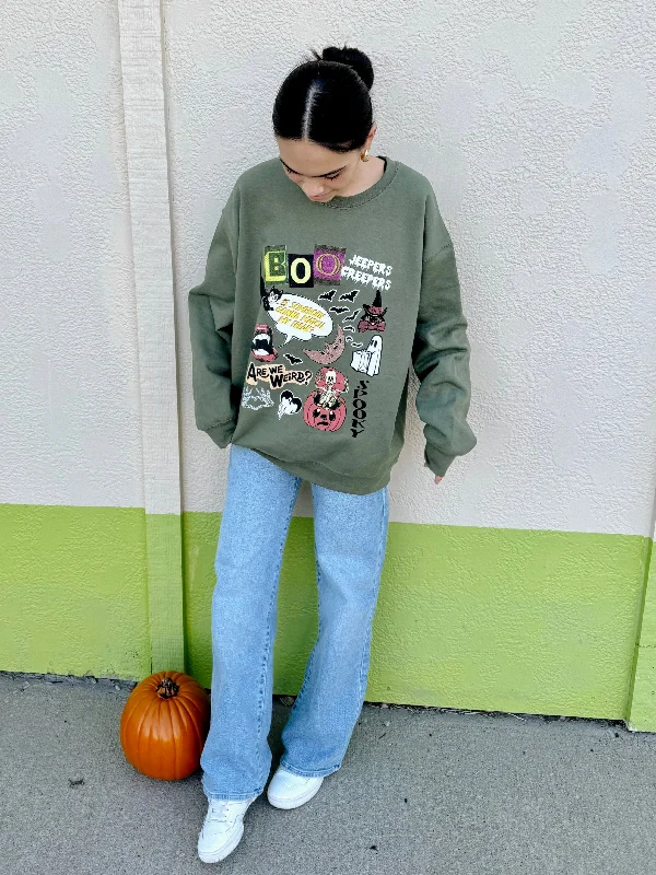 Year-End Clearance All Things Halloween Sweatshirt