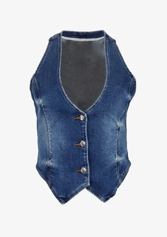 Don’t Miss Out Taylor Denim Vest