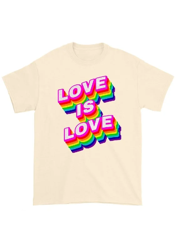 Massive Deals Love Is Love Chunky Shirt
