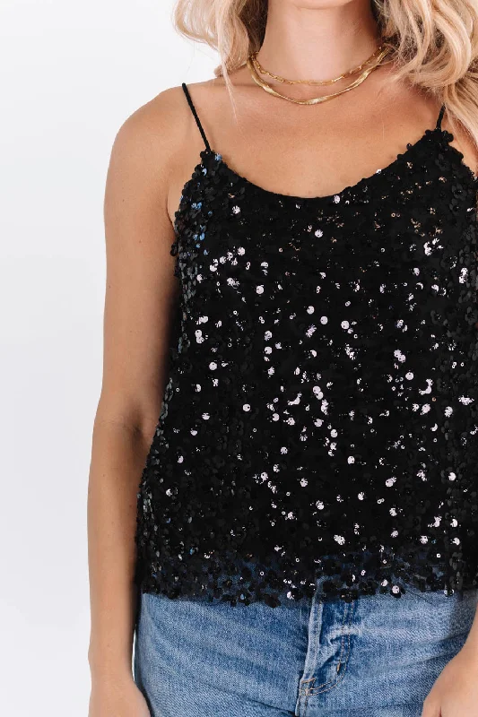 Daily Deals Begin Again Top - Black