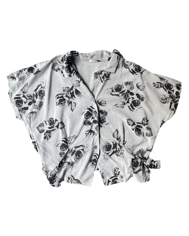 YEAR-End Sale Vintage Pattern Blouse