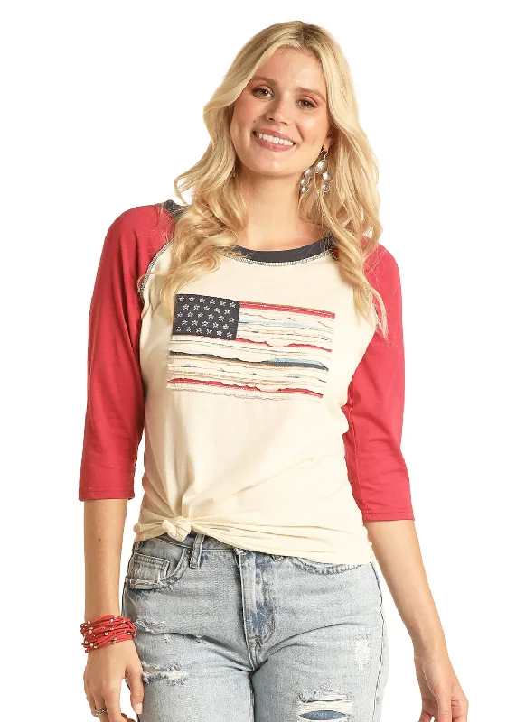 Weekend Discounts to Delight Women’s White Label T-Shirt #WLWT21R1CV