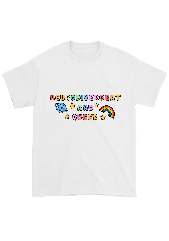 Mega Discount Neurodivergent And Queer Chunky Shirt
