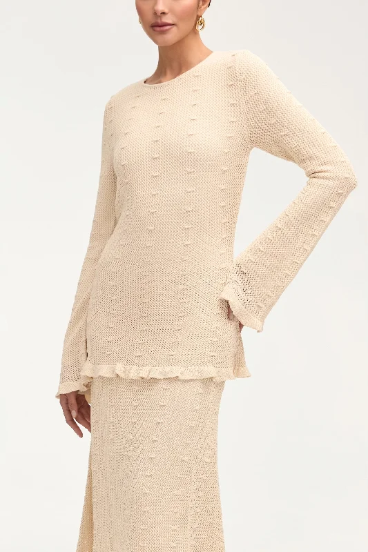 Exclusive Access Yara Crochet Top - Off White