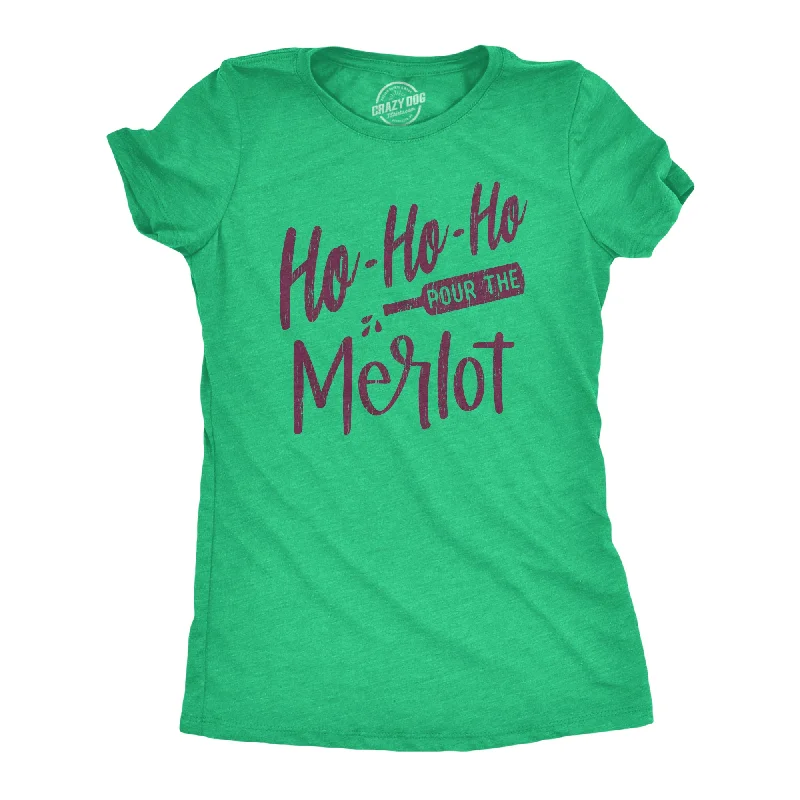 Special Price Ho Ho Ho Pour The Merlot Women's T Shirt