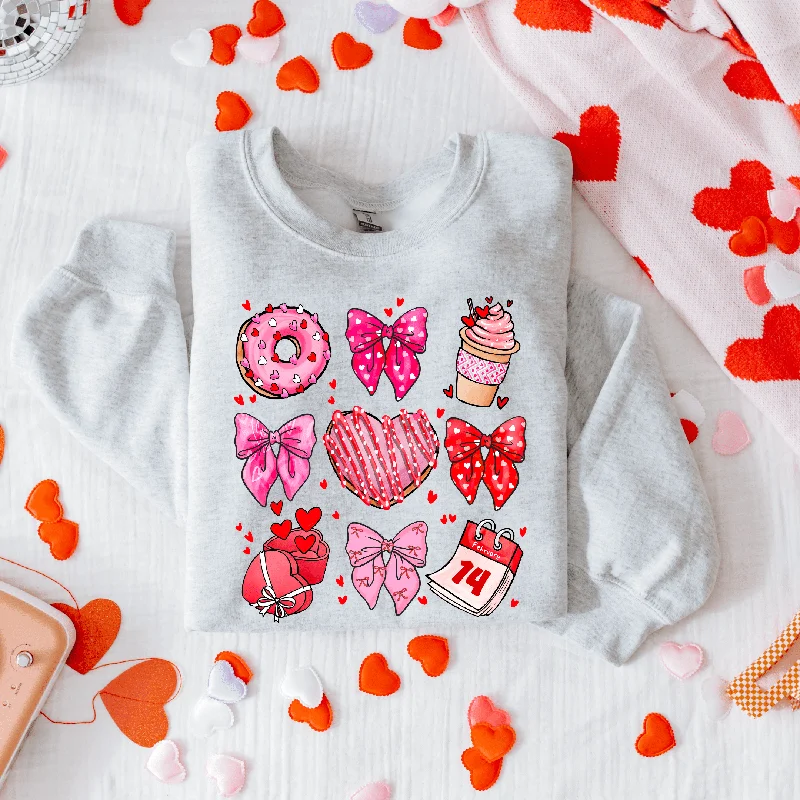 Weekend Discounts to Relish Valentine's Day Essentials Sweatshirt
