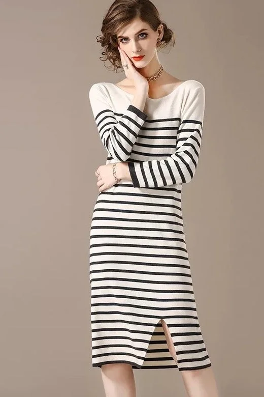 Major Deal Stripe Sweater Dress