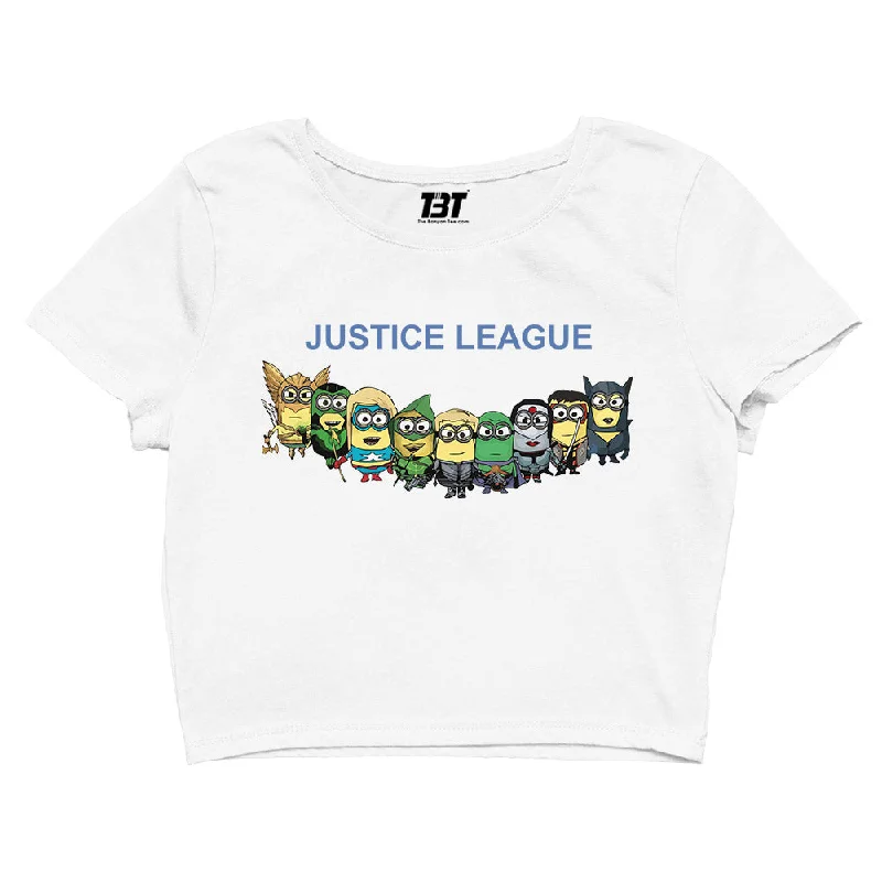 Final Offer Crop Top - Justice League