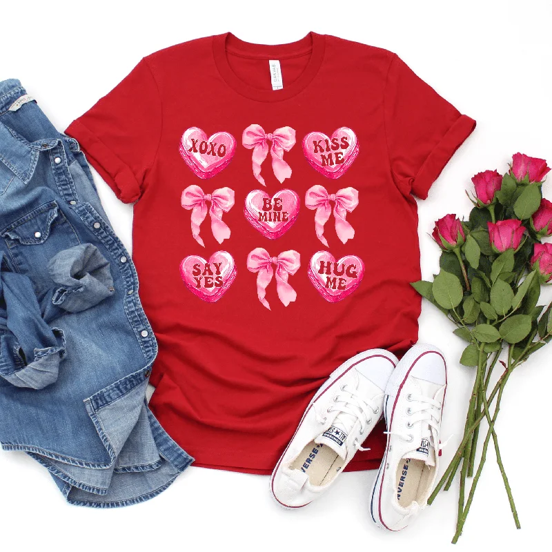 Act Fast Bows & Hearts Graphic Tee