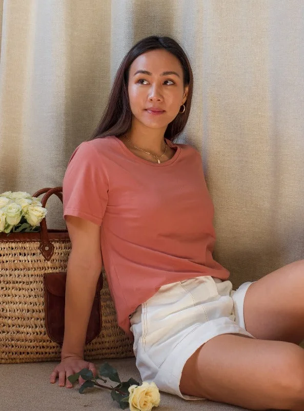 Price Break Vida Organic Cotton Tee, Terra