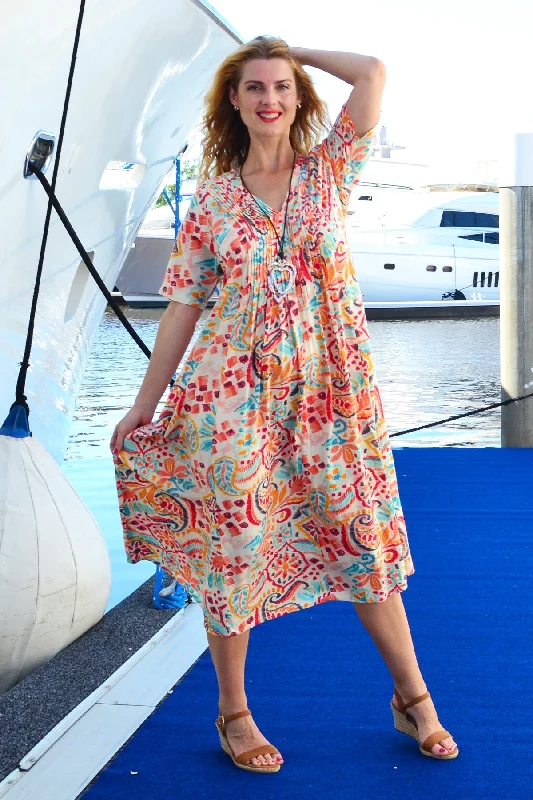 Take Advantage Giza Bohemian Tunic Dress