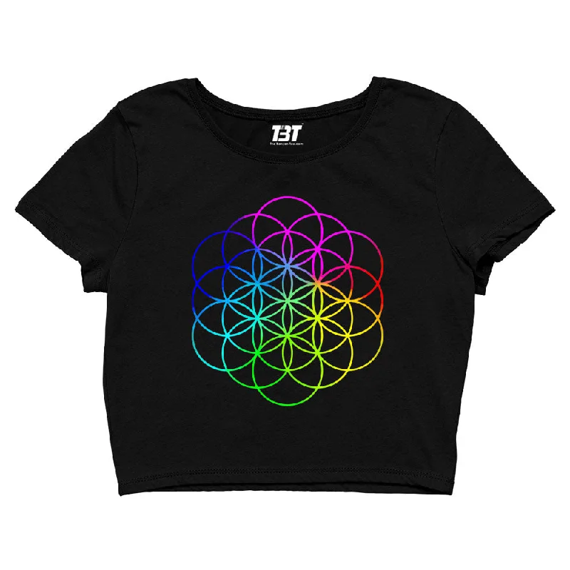 Reduced Prices Crop Top - Flower Of Life (Licensed)