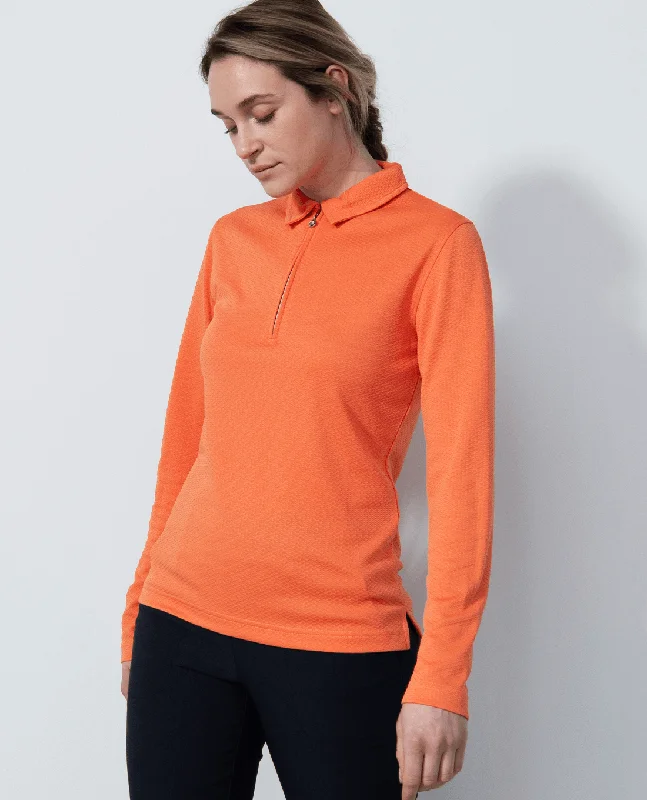 Weekend Deals to Make You Happy DAILY SPORTS Peoria Long Sleeve Polo 200 Cadmium