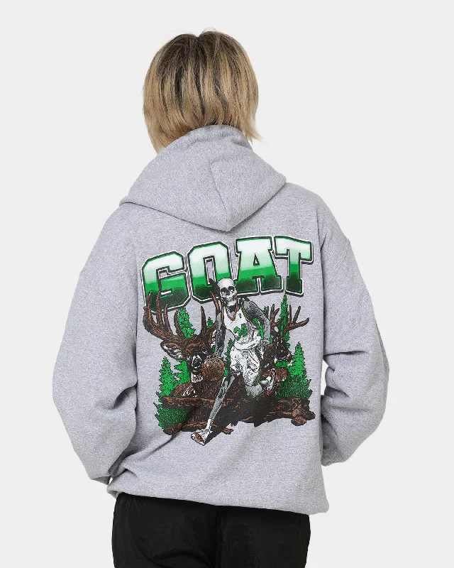 Weekend Bargains Galore Goat Crew Buck Hunter Hoodie Grey