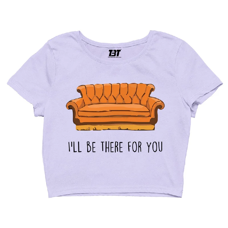 Savings Alert Friends Crop Top - The Iconic Couch