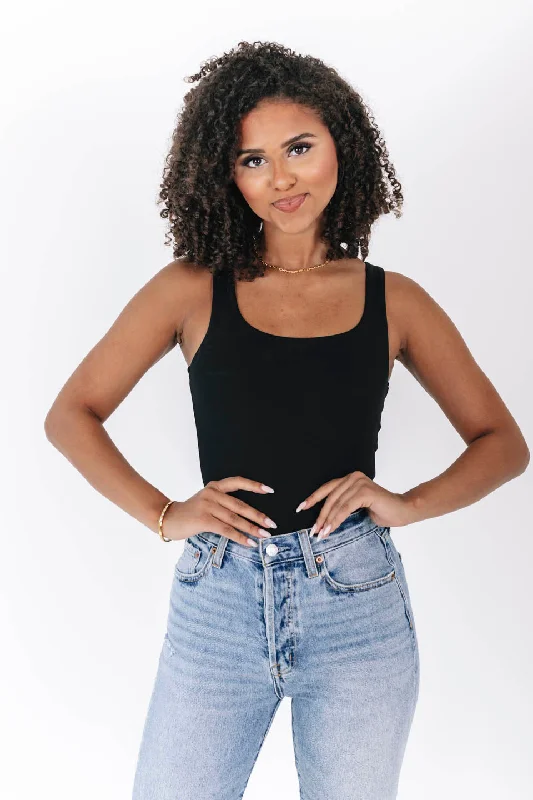 Early Access Better This Way Bodysuit - Black