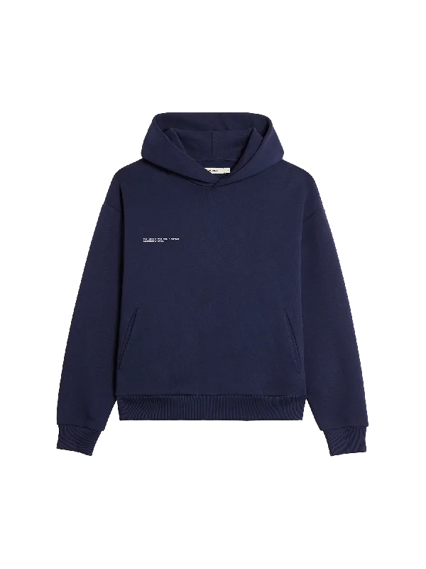 Final Markdown Womens 365 Heavyweight Hoodie—navy blue