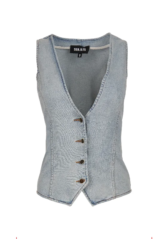 Super Bargain Taylor Denim Vest