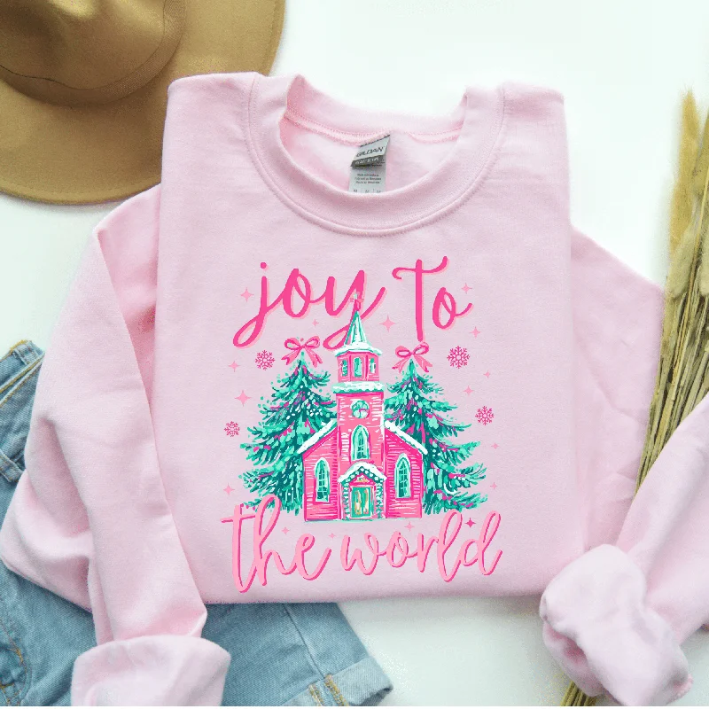 Hurry In Joy To The World Graphic Sweatshirt