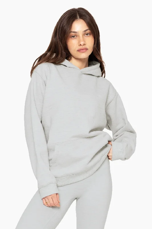 Midnight Madness HEAVYWEIGHT SWEATS HOODIE - HEATHER GREY