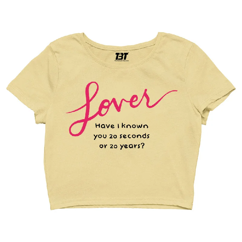 Bonus Offer Taylor Swift Crop Top - Lover