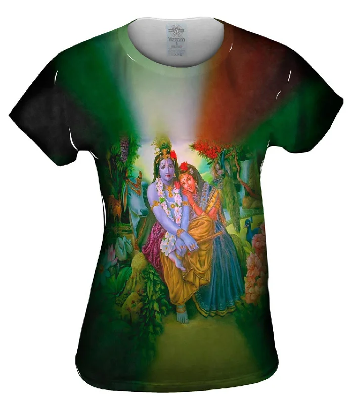 Special Offer Hindu God - "Radha Krishna In The Garden"