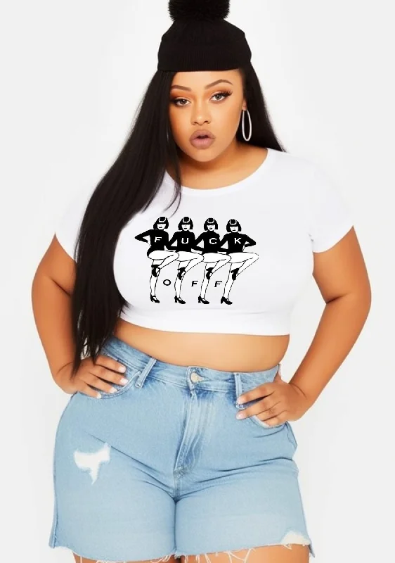 Mega Discount Curvy F Off Dancing Girls Baby Tee