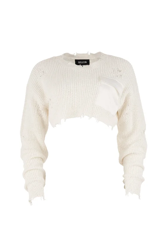 Massive Deal Cropped Devin Sweater