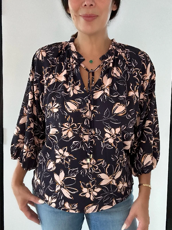Lowest Price VM Split-Neck Blouse