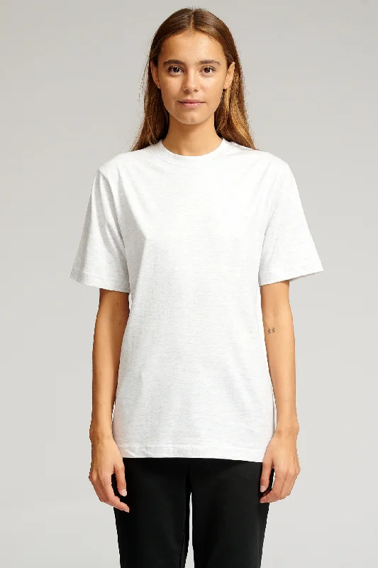 Weekend Bargains to Sizzle Oversized T-shirt - Light Grey Melange