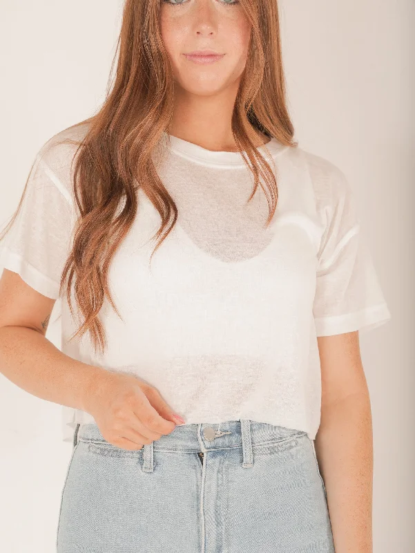 Don't Miss Out Finley Crop Tee