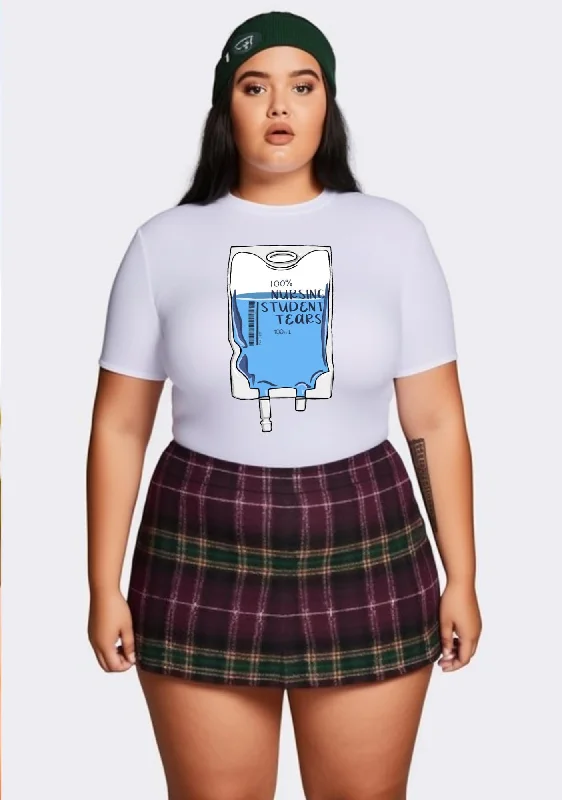 Super Sale Curvy 100% Nursing Student Tears Baby Tee