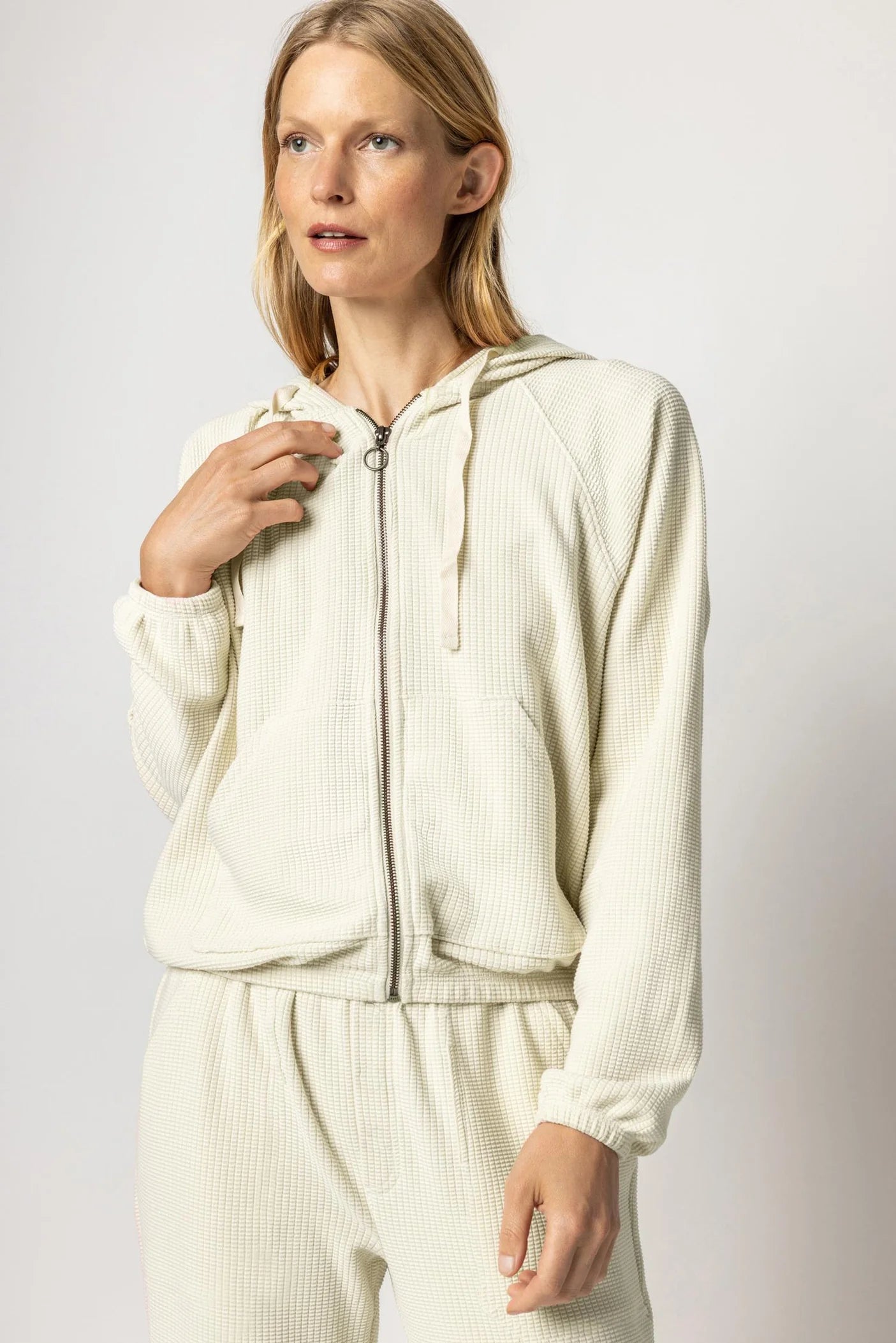 Can't Miss Zip Front Hoodie