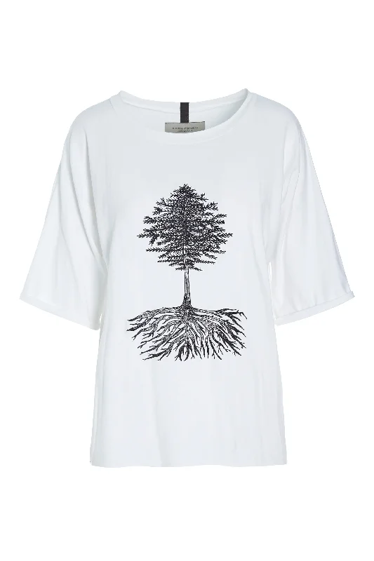 Exclusive Access BLOUSE W/PRINT - 96064P - WHITE