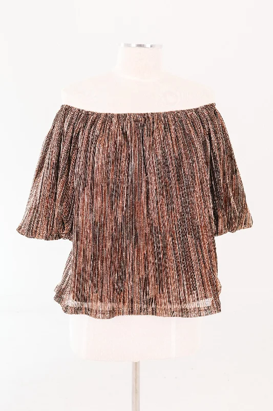Super Savings Metallic Mood Top - Bronze