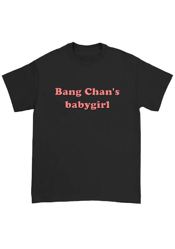Markdown Madness Bang Chan's Babygirl Skz Kpop Chunky Shirt