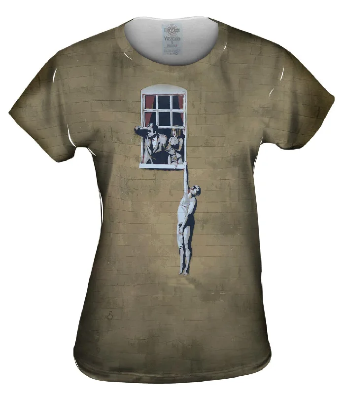 Big Savings Graffiti Banksy Window Lover