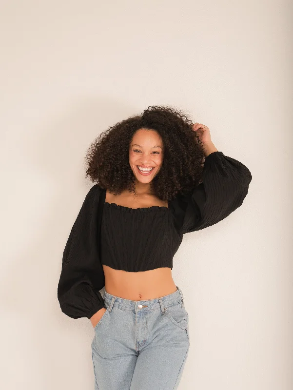 Seasonal Sale Raquel Bustier Long Sleeve