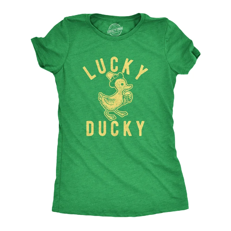 Weekend Offers That Tempt Lucky Ducky Women's T Shirt
