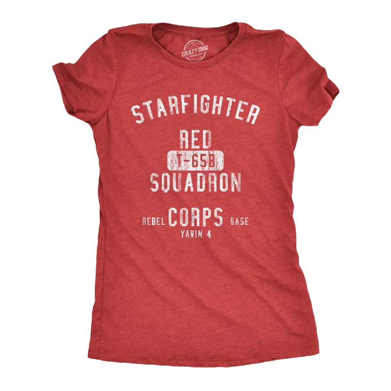 Savings Event Starfighter Red Squadron Women's T Shirt