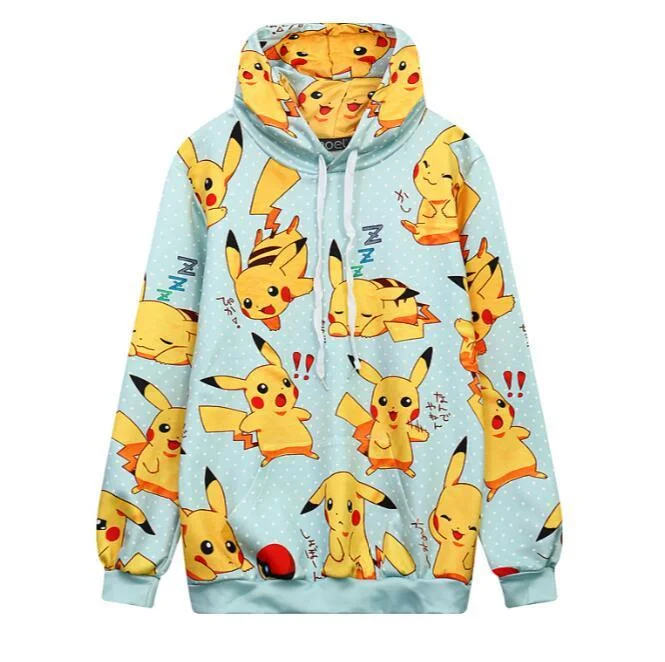 Massive Deal Pikachu Hoodie Sweatshirt AD10215