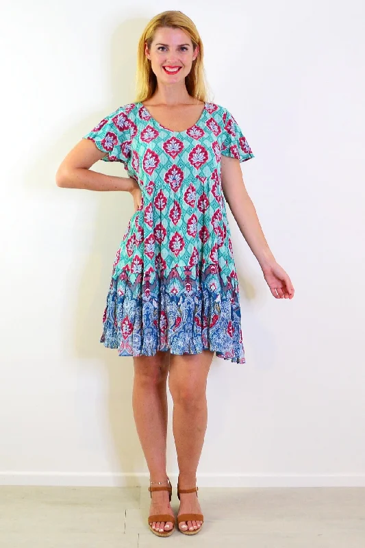 Epic Deals Kimberley V Neck Tunic Dress