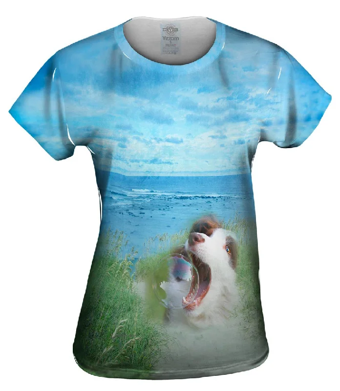 Exclusive Deal Happy Dog Near The Ocean