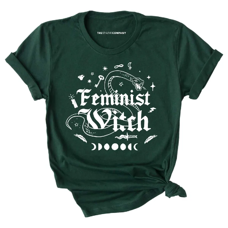 Extra Savings Feminist Witch Halloween Feminist T-Shirt