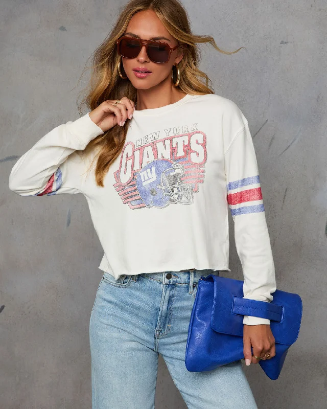 Discount Deals New York Giants Long Sleeve Graphic Sweatshirt
