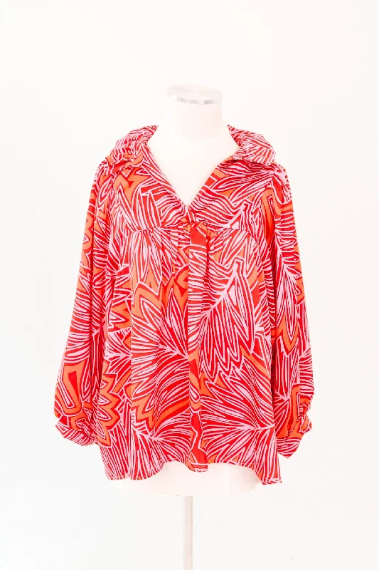 Special Offer Autumn Feels Top - Pink