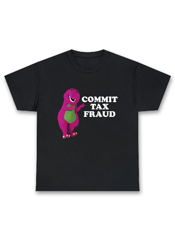 Super Sale Commit Tax Fraud Chunky Shirt