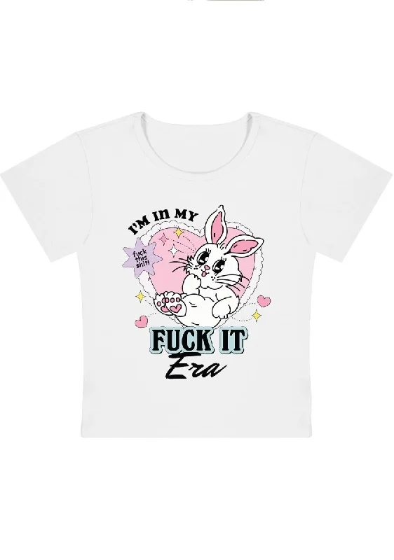 Major Deal I'm In My F Era Y2K Baby Tee