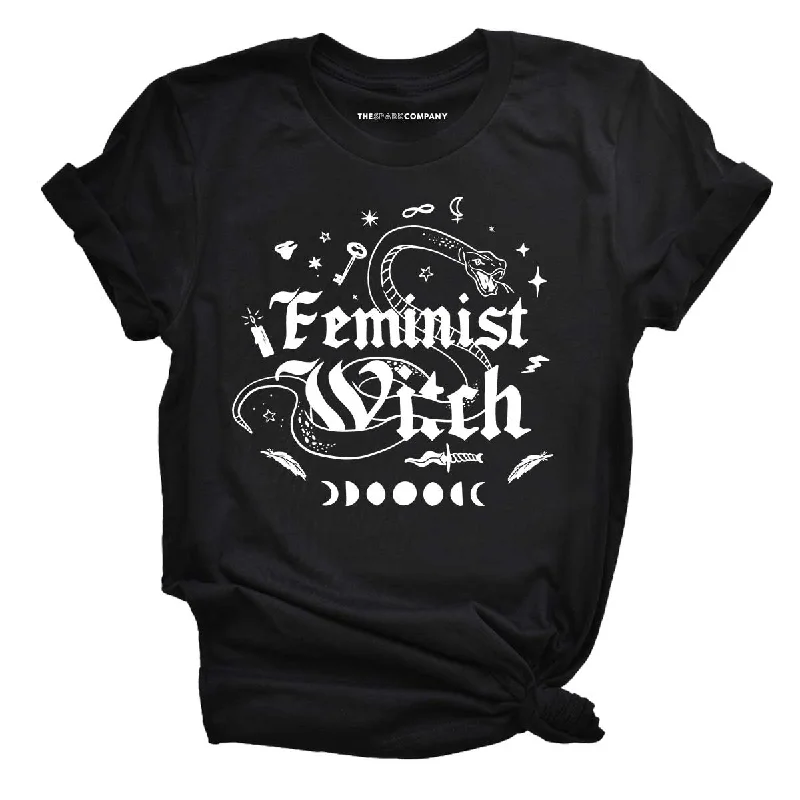 Deep Discounts Feminist Witch Halloween Feminist T-Shirt