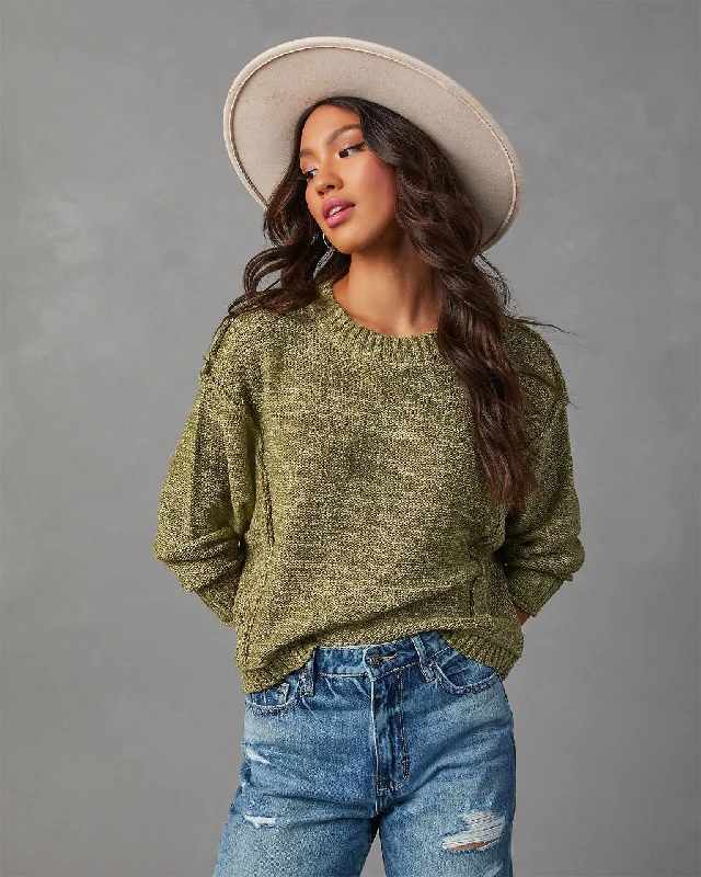 Unmissable Offer Hughes Crewneck Knit Sweater